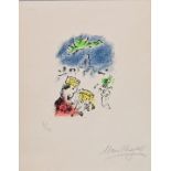 Chagall, Farblithografie / Chagall, Colour lithograph