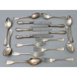 Versilbertes Besteck Christofle/ silver plated cutlery