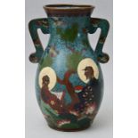 Coisonné-Vase/ cloisonné vase