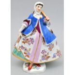 Figur, "Polin im Reifrock", Meissen / Figure, Meissen