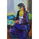 Lasry, Sitzende / Lasry, Seated woman