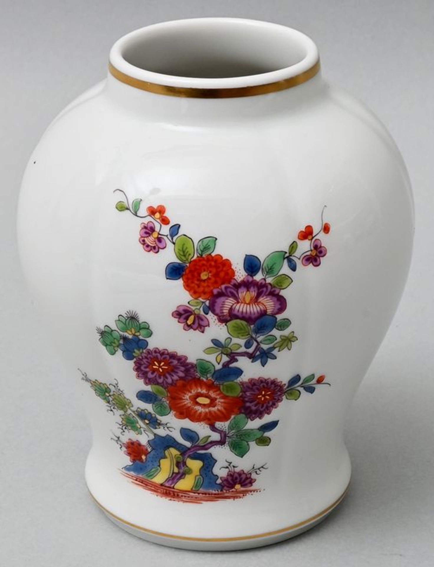 kleine Vase ohne Deckel, Meissen / Small lidded vase without lid, Meissen