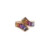 H. STERN, A MULTI GEM CROSSOVER RING