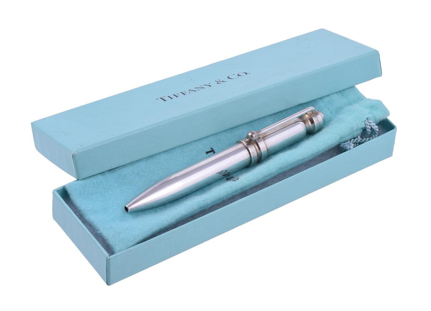 TIFFANY & CO., PALOMA PICASSO, A SILVER COLOURED BALLPOINT PEN - Image 2 of 2