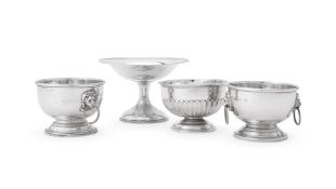 A GROUP OF FOUR SILVER ITEMS 20TH CENTURY