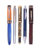 FOUR FOUNTAIN PENS