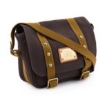 LOUIS VUITTON, ANTIGUA CANVAS MESSENGER BAG AND POUCH