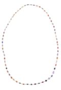 A SAPPHIRE NECKLACE