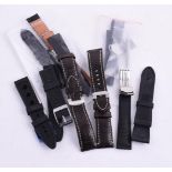 Y A COLLECTION OF BRANDED WATCH STRAPS