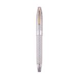 SHEAFFER, CP4, 0294 of 1865, A LIMITED EDITION SILVER COLOURED FOUNTAIN PEN