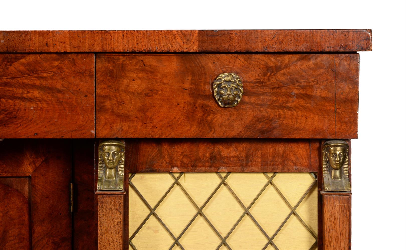 A mahogany side cabinet in Regency style - Image 2 of 3