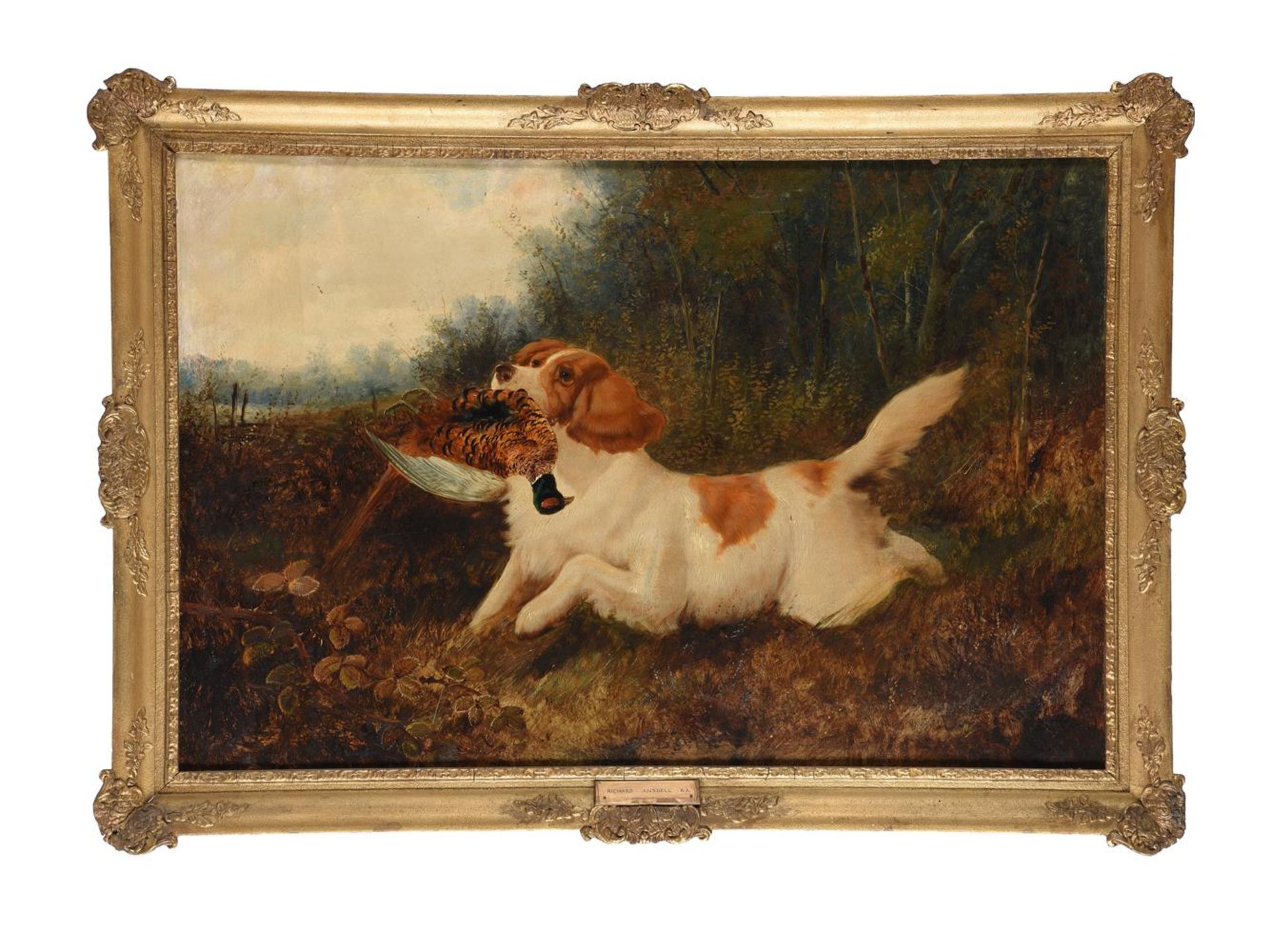Follower of Richard Ansdell, Spaniel on the hunt - Image 2 of 2