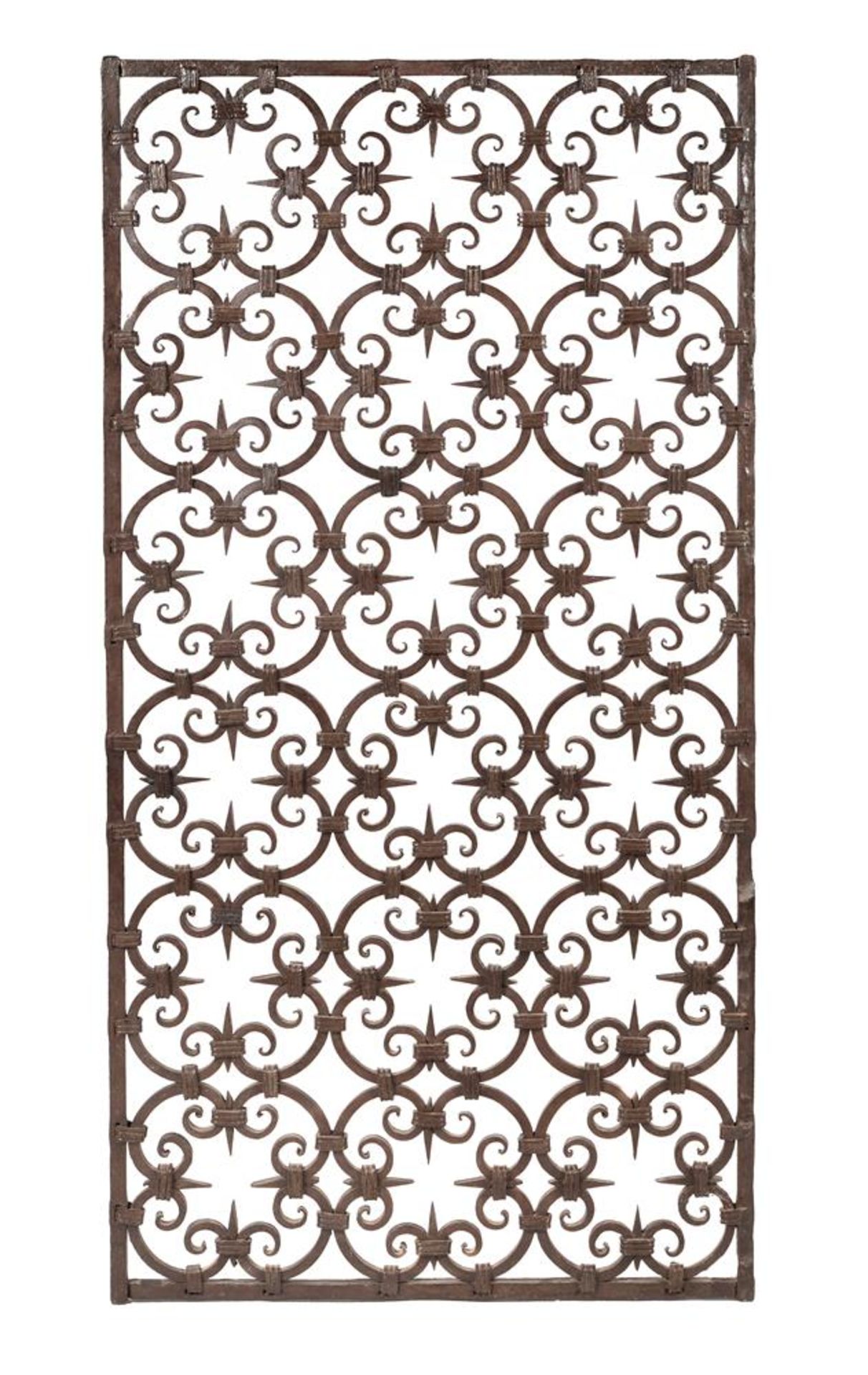 A pair of wrought Iron panels - Image 2 of 4