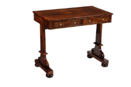 Y A George IV rosewood side table