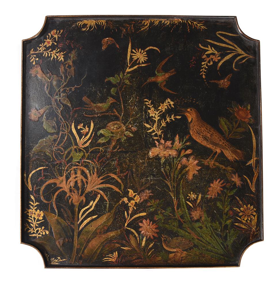 A pair of black-and gilt lacquered occasional tables - Image 3 of 4