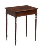 A George IV mahogany occasional table
