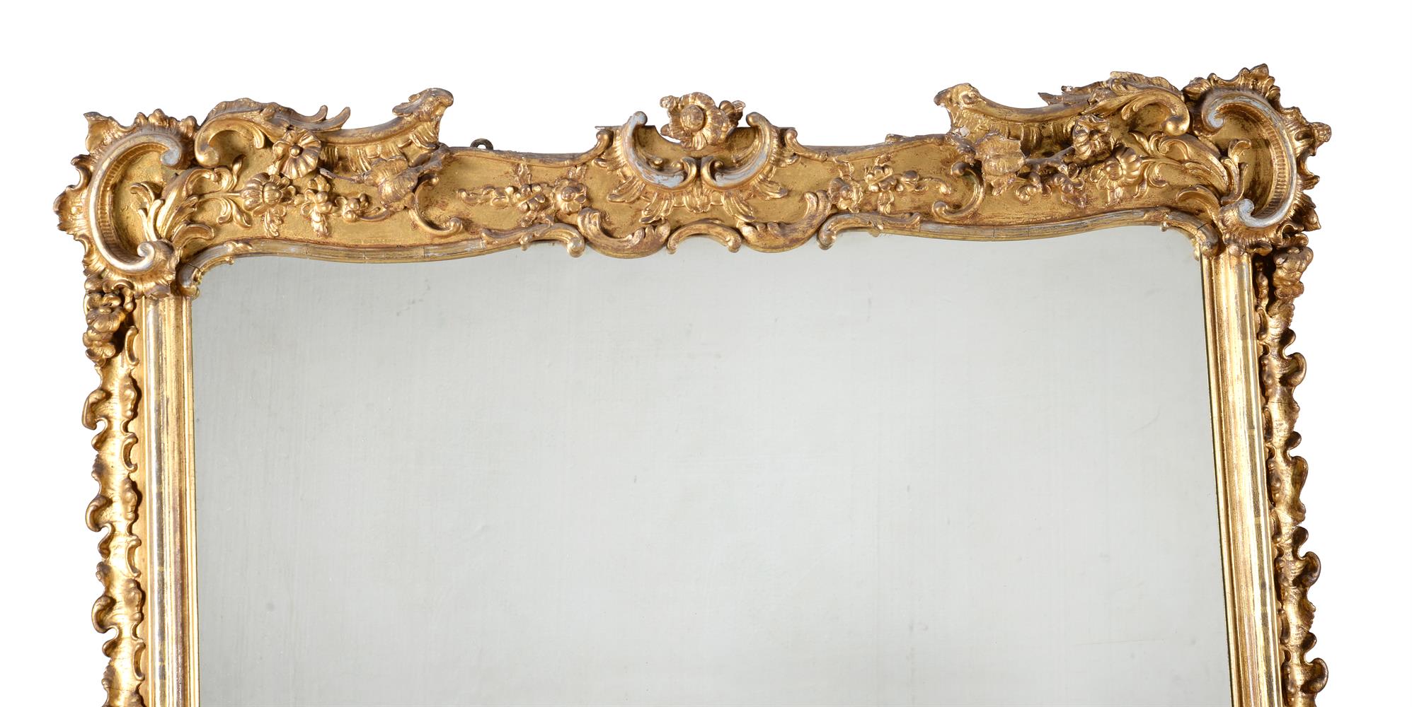 A giltwood and composition wall mirror - Image 2 of 3