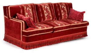 A three seat sofa, modern, supplied by Toni Facella
