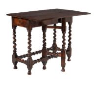 A William III walnut side table