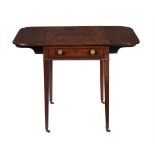 A George IV mahogany Pembroke table