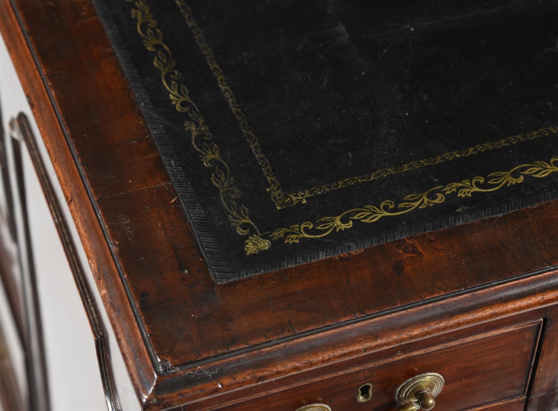 A Victorian mahogany centre desk - Image 3 of 3