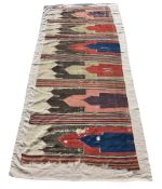 A south central Anatolian Turkish flatweave saph (prayer rug)