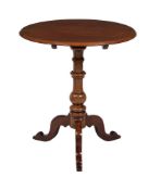 A William IV mahogany tripod table
