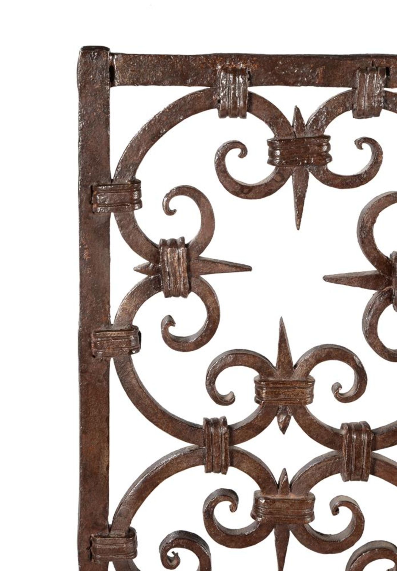A pair of wrought Iron panels - Image 4 of 4