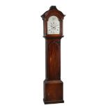 A George III Cornish mahogany longcase clock