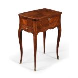 Y A Louis XV kingwood combined writing and dressing table