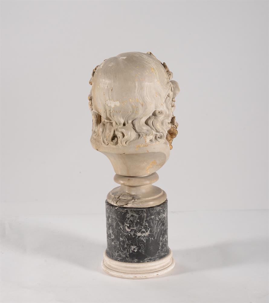An Italian plaster bust of a cherub - Image 3 of 4
