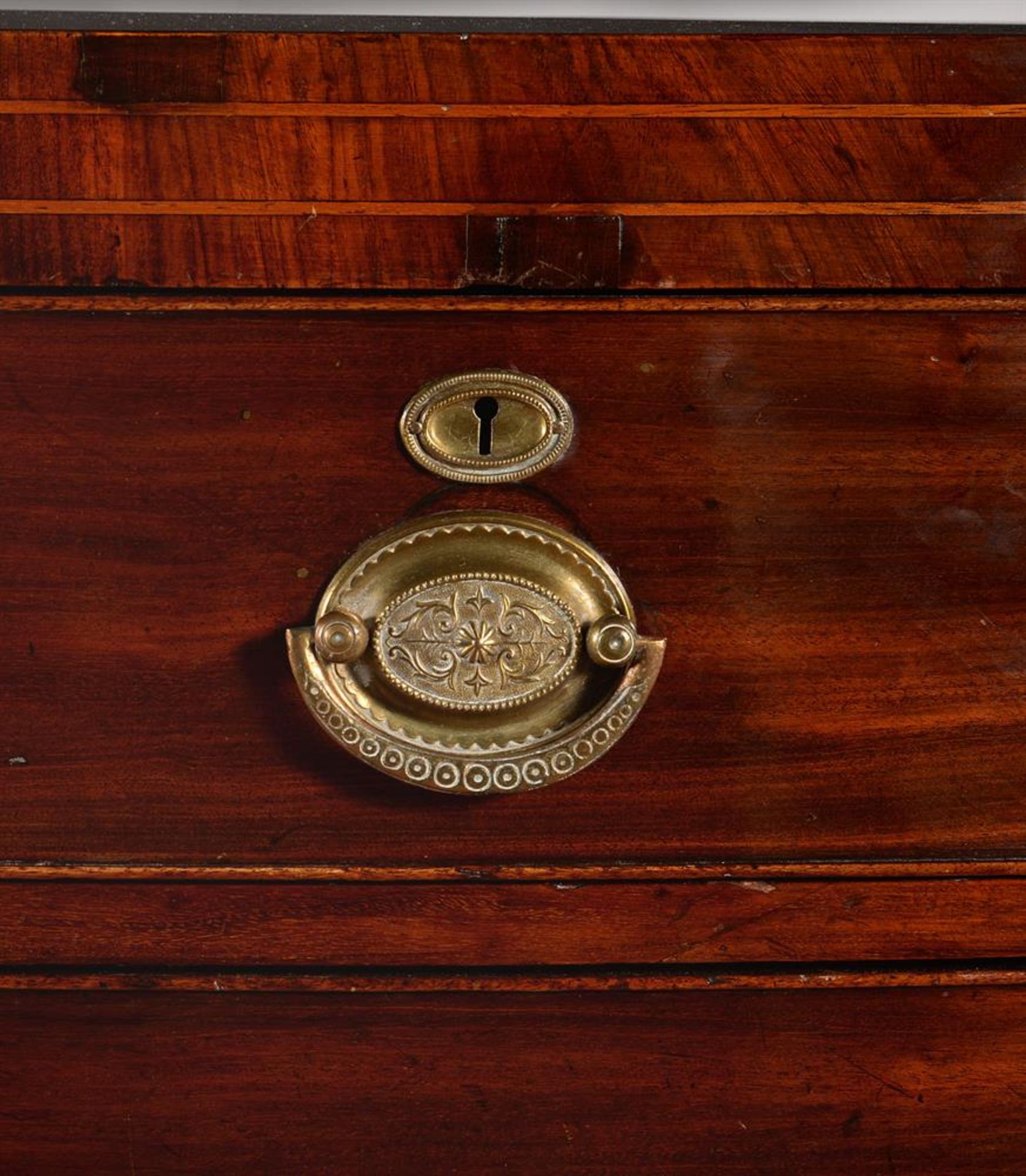 A Regency mahogany bowfront chest of drawers - Image 2 of 2
