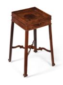 A George III mahogany urn stand