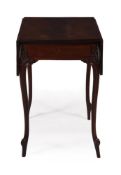 A George III mahogany Pembroke table