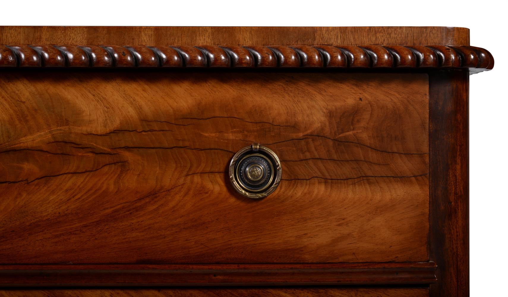 A Victorian mahogany chest of drawers in Louis Philippe taste - Image 3 of 3