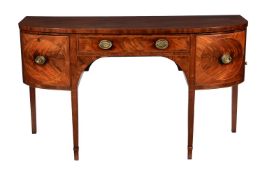 A George III mahogany sideboard