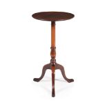 A George III walnut tripod table