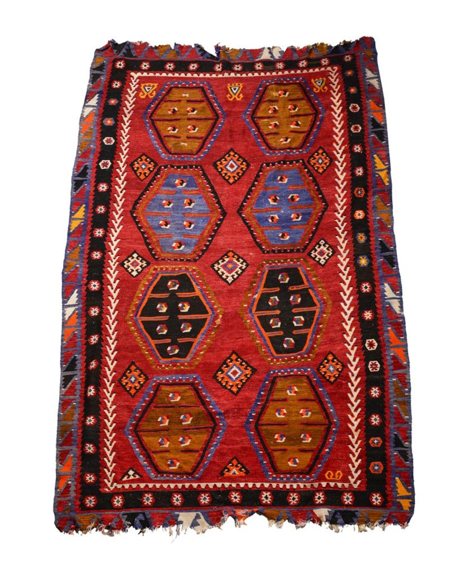 A Turkish kilim rug - Bild 2 aus 2