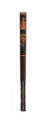A Victorian painted wood police truncheon