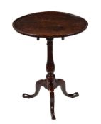 A George III oak occasional table