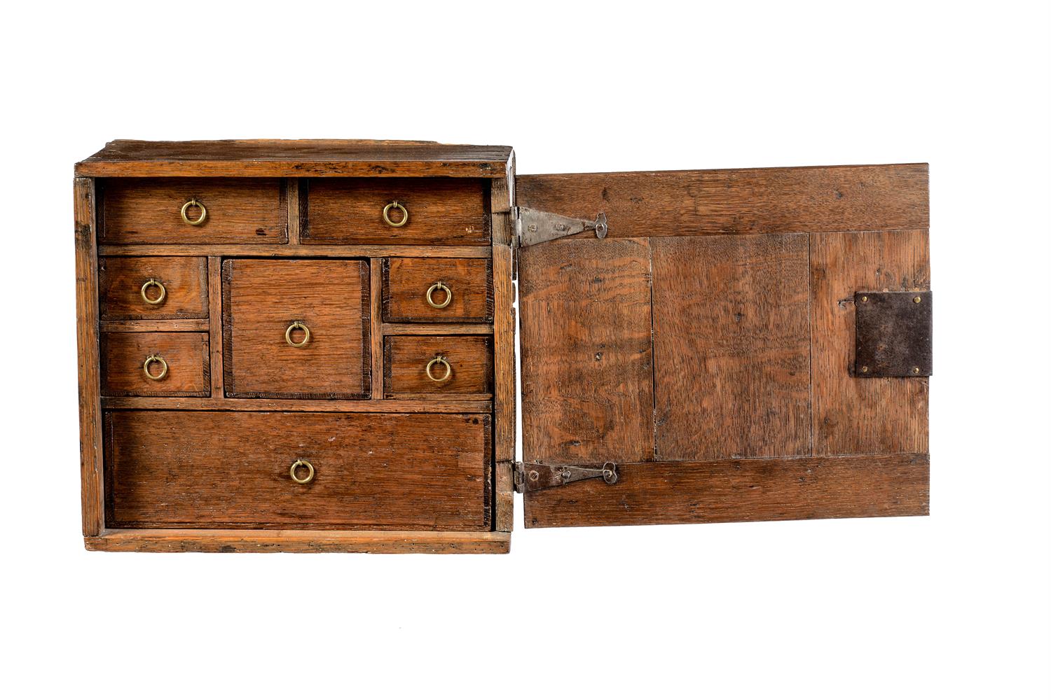 An oak spice or collectors cupboard - Image 3 of 3