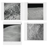 Telephotographs of distant moonscapes (4 views), Apollo 15, 26 July-August 1971