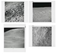 Telephotographs of distant moonscapes (4 views), Apollo 15, 26 July-August 1971