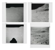 Moonscapes at Dune Crater, station 4, (4 views) Apollo 15, 26 Jul-7 Aug 1971