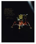 'Eagle' after undocking, SIGNED [large format], Apollo 11, 16-24 July 1969