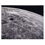 View of the lunar far side, SIGNED by Frank Borman, Apollo 8, 21-27 Dec 1968