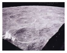 Lunar surface as seen from the orbit, SIGNED [large format], Apollo 11, 16-24 Jul 1969