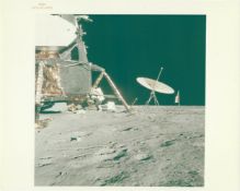 A view of Charles Conrad working at the Lunar Module, Apollo 12, 14-24 Nov 1969