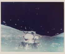 The last departure of humans from the Moon as captured by a TV camera, Apollo 17, 7-19 Dec 1972