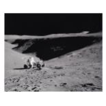 Dave Scott and the Lunar Rover at Hadley Rille, SIGNED [large format], Apollo 15, 26 Jul-7 Aug 1971